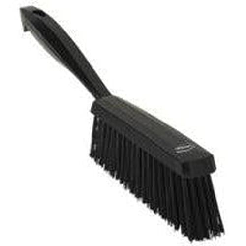 13" Medium Hand Brush-Food Handling Tools-Vikan-Black-Polypropylene-