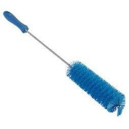 1.5" Stiff Tube & Valve Brush-Food Handling Tools-Vikan-Blue-Polyester & Polypropylene-