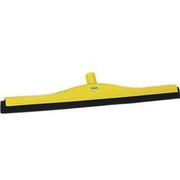 24" Double Foam Squeegee Replacement Head-Food Handling Tools-Vikan-Yellow-Polypropylene & Cellular Rubber-