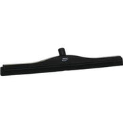 24" Double Foam Squeegee Replacement Head-Food Handling Tools-Vikan-Black-Polypropylene & Cellular Rubber-