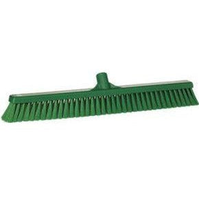 24" Soft Push Broom Replacement Head-Food Handling Tools-Vikan-Green-Polypropylene-