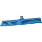 24" Soft Push Broom Replacement Head-Food Handling Tools-Vikan-Blue-Polypropylene-