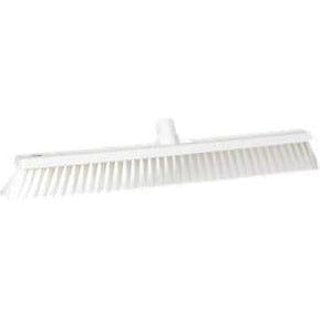 24" Soft Push Broom Replacement Head-Food Handling Tools-Vikan-White-Polypropylene-