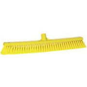 24" Soft Push Broom Replacement Head-Food Handling Tools-Vikan-Yellow-Polypropylene-