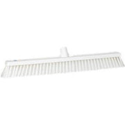 24" Soft/Stiff Push Broom Replacement Head-Food Handling Tools-Vikan-White-Polypropylene-