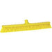 24" Soft/Stiff Push Broom-Food Handling Tools-Vikan-Yellow-Polypropylene-