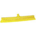 24" Soft Push Broom-Food Handling Tools-Vikan-Yellow-Polypropylene-
