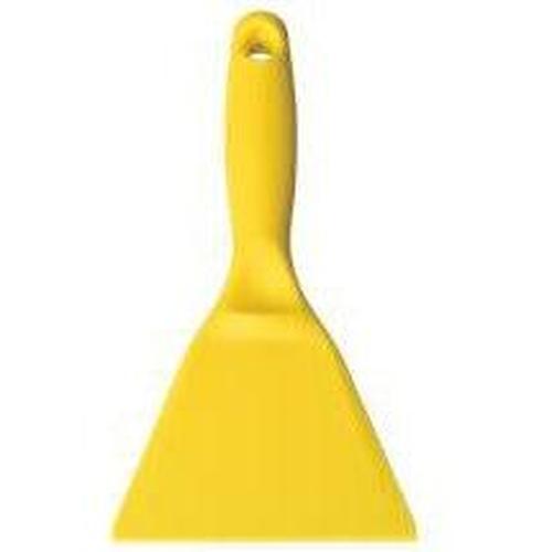 4" Large Hand Scraper-Food Handling Tools-Vikan-Yellow-Polypropylene-
