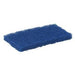 Scrub Pad - 9.6"-Food Handling Tools-Vikan-Medium (Blue)-Polyester-