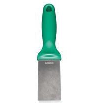 Small Stainless Steel Scraper - 1.5"-Food Handling Tools-Remco-Green-Polypropylene-