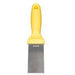 Small Stainless Steel Scraper - 1.5"-Food Handling Tools-Remco-Yellow-Polypropylene-