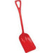 One-Piece Shovel - 10.2"-Food Handling Tools-Remco-Red-Polypropylene-