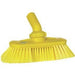 Waterfed Washing Brush with Angle Adjustment-Food Handling Tools-Vikan-Yellow-Polypropylene-