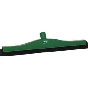Floor Squeegee with Replacement Cassette - 19.7"-Food Handling Tools-Vikan-Green-Polypropylene & Cellular Rubber-