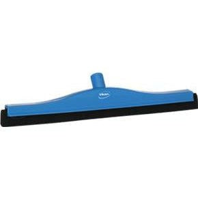 Floor Squeegee with Replacement Cassette - 19.7"-Food Handling Tools-Vikan-Blue-Polypropylene & Cellular Rubber-