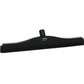 Floor Squeegee with Replacement Cassette - 19.7"-Food Handling Tools-Vikan-Black-Polypropylene & Cellular Rubber-