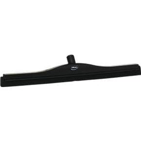 Floor Squeegee with Replacement Cassette - 23.6"-Food Handling Tools-Vikan-Black-Polypropylene & Cellular Rubber-
