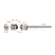 Cellar Supply Carbonation Stone Assembly-Gorman & Smith-