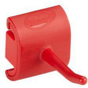 Hygenic Wall Bracket - Single Hook Module-Food Handling Tools-Vikan-Red-Polypropylene-
