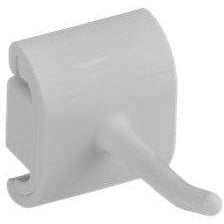 Hygenic Wall Bracket - Single Hook Module-Food Handling Tools-Vikan-White-Polypropylene-