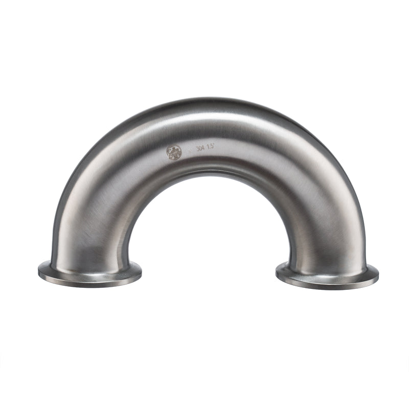 2WUMP Tri-Clamp 180° Return Bend-Tri-Clamp Fittings-Gorman & Smith-