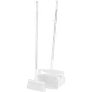 Lobby Dustpan and Broom-Food Handling Tools-Vikan-White-Polypropylene-