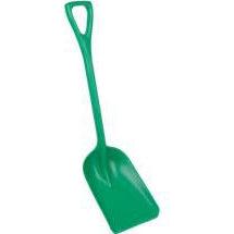 One-Piece Shovel with 14" Blade-Food Handling Tools-Vikan-Green-Polypropylene-