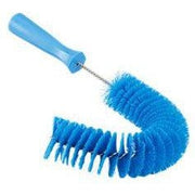 Pipe Exterior Hand Brush-Food Handling Tools-Vikan-Blue-Polyester & Polypropylene-