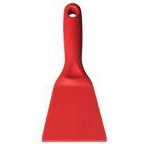 Small Handheld Scraper - 3"-Food Handling Tools-Vikan-Red-Polypropylene-