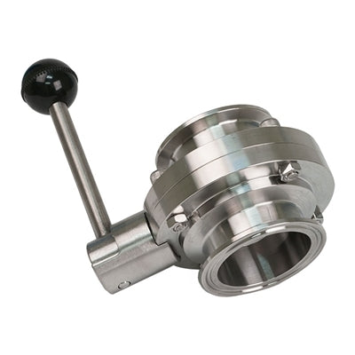 Pull Handle Tri-Clamp Butterfly Valve-Gorman & Smith-