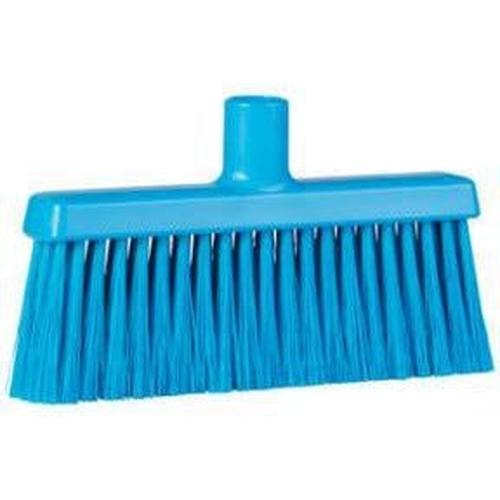 10" Lobby Broom Replacement Head-Food Handling Tools-Vikan-Blue-Polypropylene-