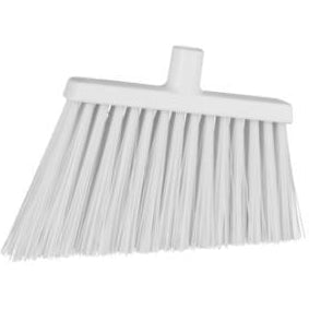 12" Angle Cut Broom Replacement Head-Food Handling Tools-Vikan-White-Polypropylene-
