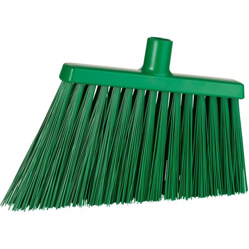 12" Angle Cut Broom Replacement Head-Food Handling Tools-Vikan-Green-Polypropylene-