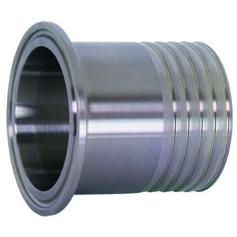 14MPHR Rubber Hose Barb Tri-Clamp Adapter-Tri-Clamp Fittings-Dixon-