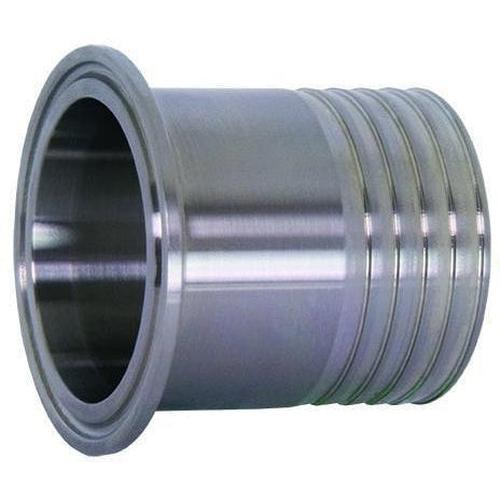 14MPHR Rubber Hose Barb Tri-Clamp Adapter-Tri-Clamp Fittings-Dixon-