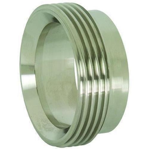 15 Recessed Threaded Bevel Seat Ferrules-Sanitary Fittings-Dixon-