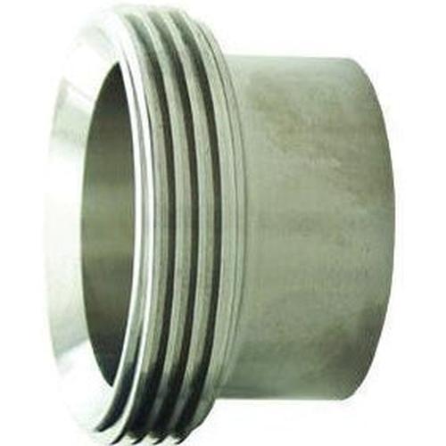 15A Long Threaded Bevel Seat Weld Ferrules-Sanitary Fittings-Dixon-