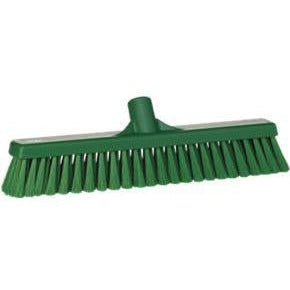 16" Soft Push Broom Replacement Head-Food Handling Tools-Vikan-Green-Polypropylene-