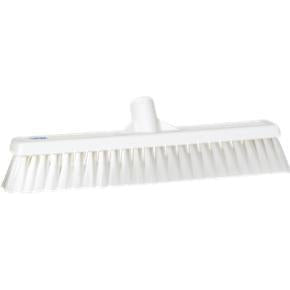 16" Soft Push Broom Replacement Head-Food Handling Tools-Vikan-White-Polypropylene-