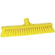 16" Soft Push Broom Replacement Head-Food Handling Tools-Vikan-Yellow-Polypropylene-