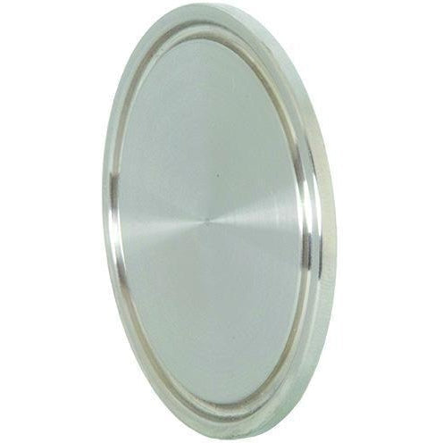 16AMP Solid End Tri-Clamp Cap-Tri-Clamp Fittings-Dixon-