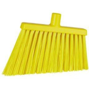 Angle Cut Broom-Food Handling Tools-Vikan-Yellow-Polypropylene-