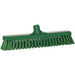 16" Stiff Push Broom-Food Handling Tools-Vikan-Green-Polypropylene-
