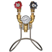 3600 Series Hot & Cold Water Washdown Mixing Station-Washdown & Clean-In-Place-SuperKlean-Brass-Globe-Yes