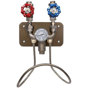 3600 Series Hot & Cold Water Washdown Mixing Station-Washdown & Clean-In-Place-SuperKlean-Stainless Steel-Globe-No