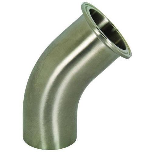 B2KM Polished 45° Tri-Clamp x Weld Elbows-Tri-Clamp Fittings-Dixon-
