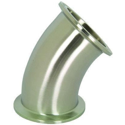 B2KMP 45° Tri-Clamp Elbow-Tri-Clamp Fittings-Dixon-