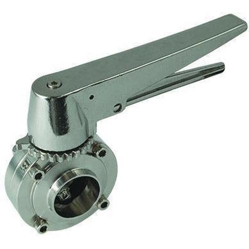B5107 Series Butterfly Valve with Pull Handle - Weld / Silicone / 1 ...