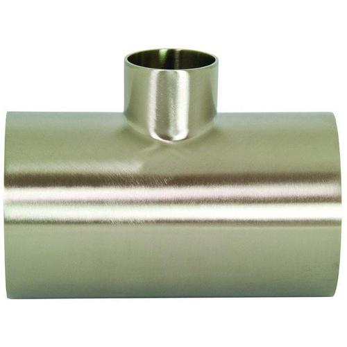 B7RWWW Polished Reducing Weld Tees-Sanitary Fittings-Dixon-