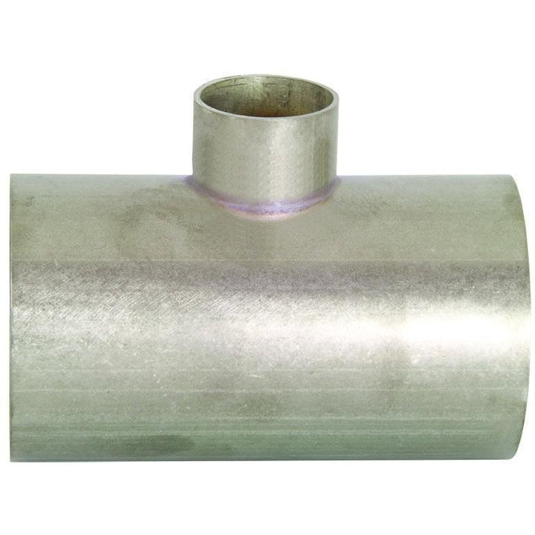 B7RWWW Unpolished Reducing Weld Tees-Sanitary Fittings-Dixon-